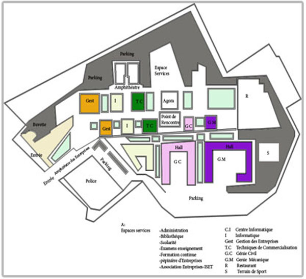 plan de institut iset 